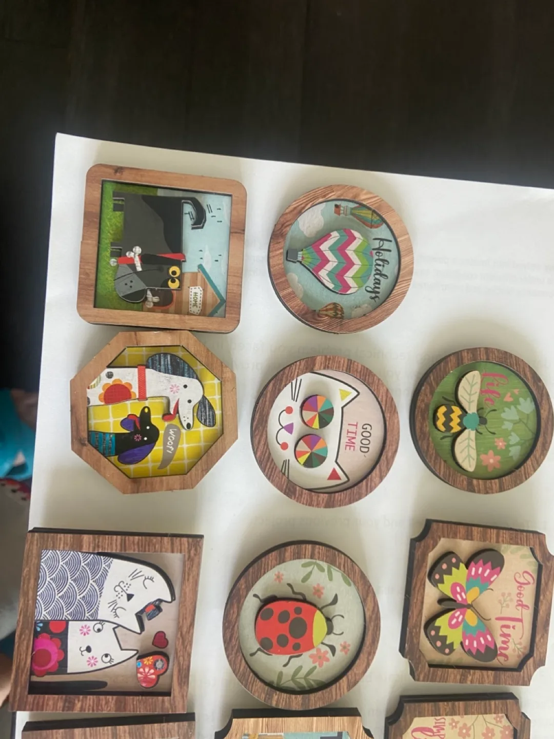 3D Wooden Fridge Magnets Designs thumbnail
