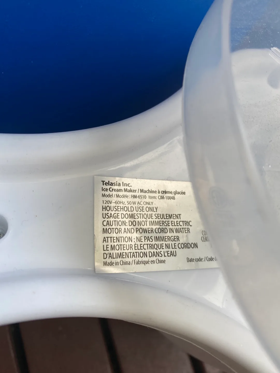 Cuisinart Ice Cream Maker image indicator(3)