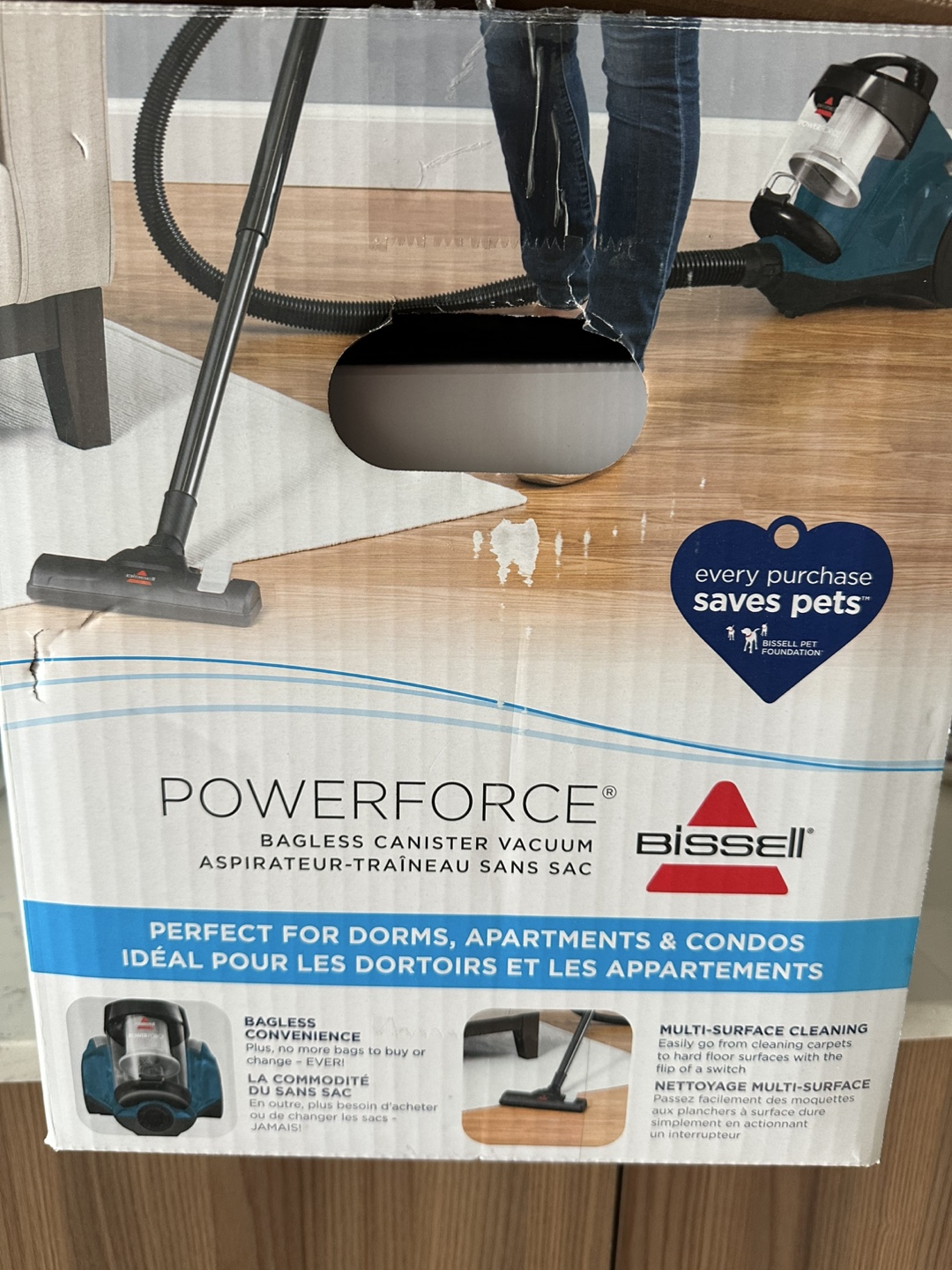 Bissell Powerforce Bagless Canister Vacuum - photo 4