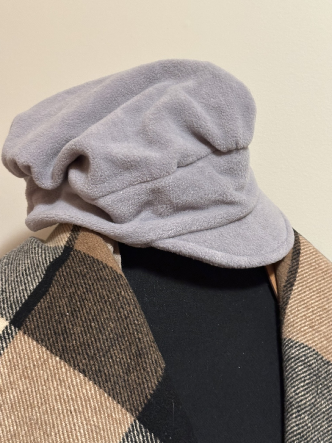 Fleece Newsboy Caps