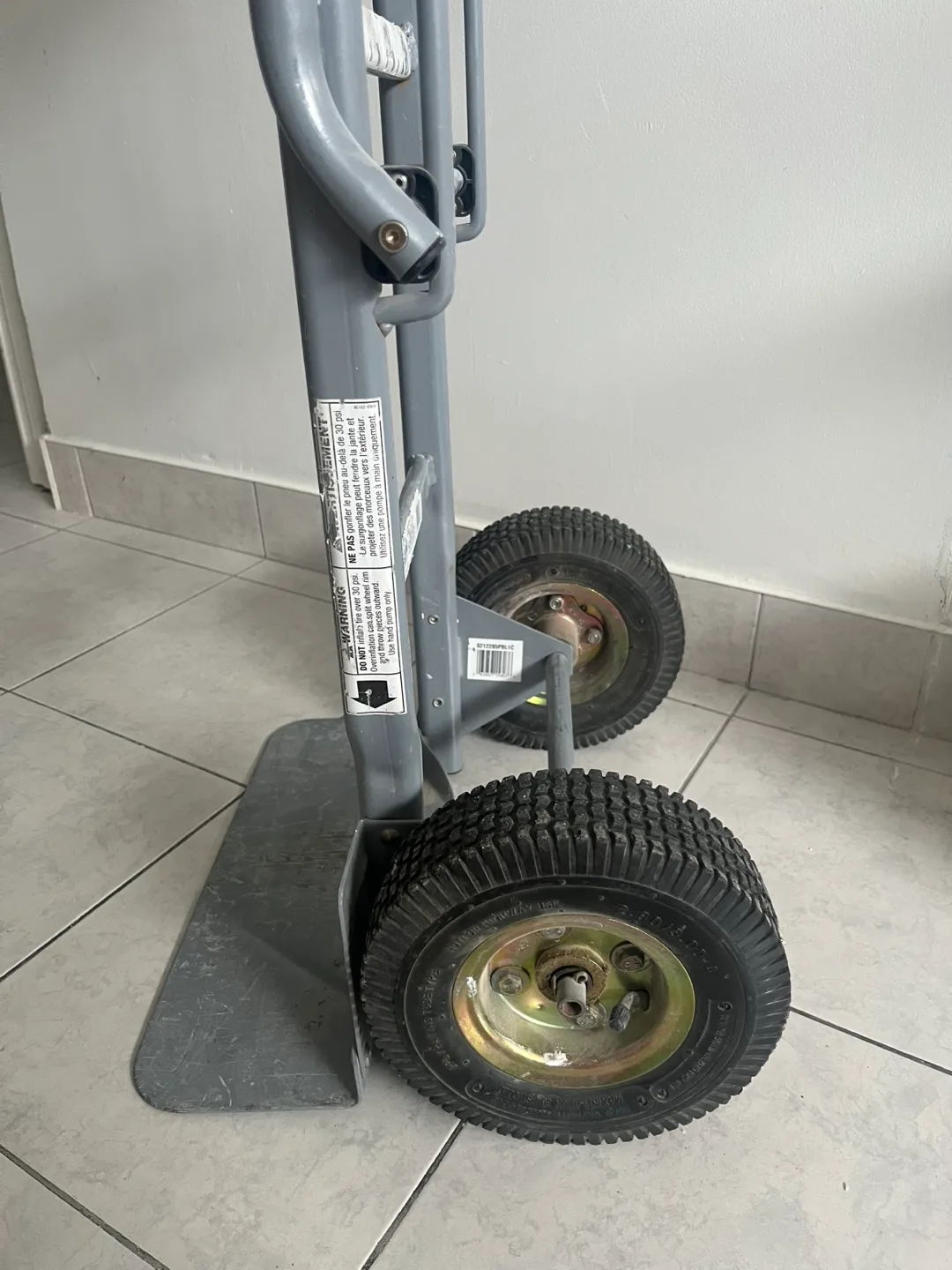 COSCO Hand Truck - Heavy Duty Steel Cart dolly trolley image indicator(3)