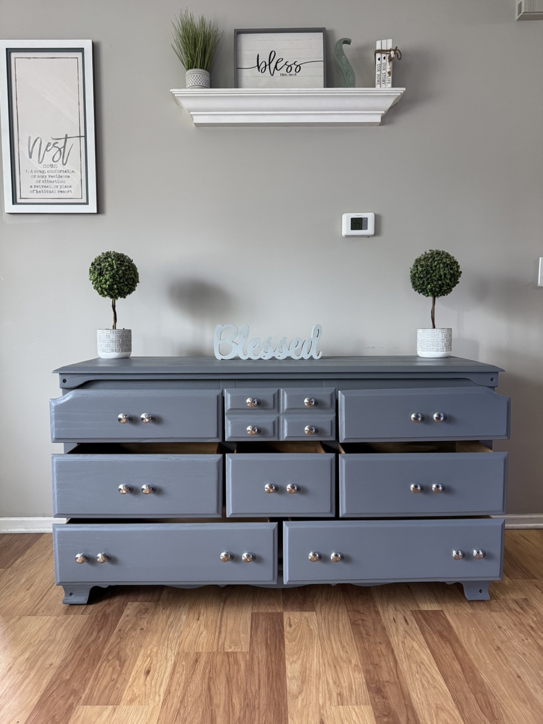 ✨🩶Beautiful solid oak dresser✨🩶 - photo 2