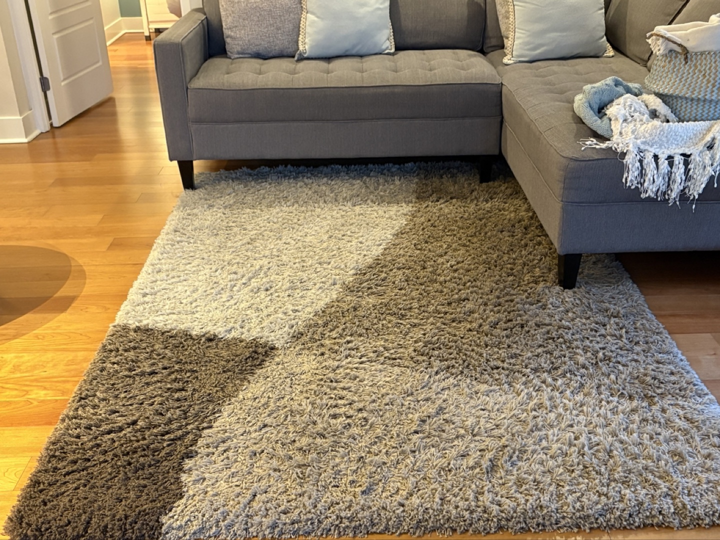Artica Shaggy Area Rug - Neutral Tones - photo 3