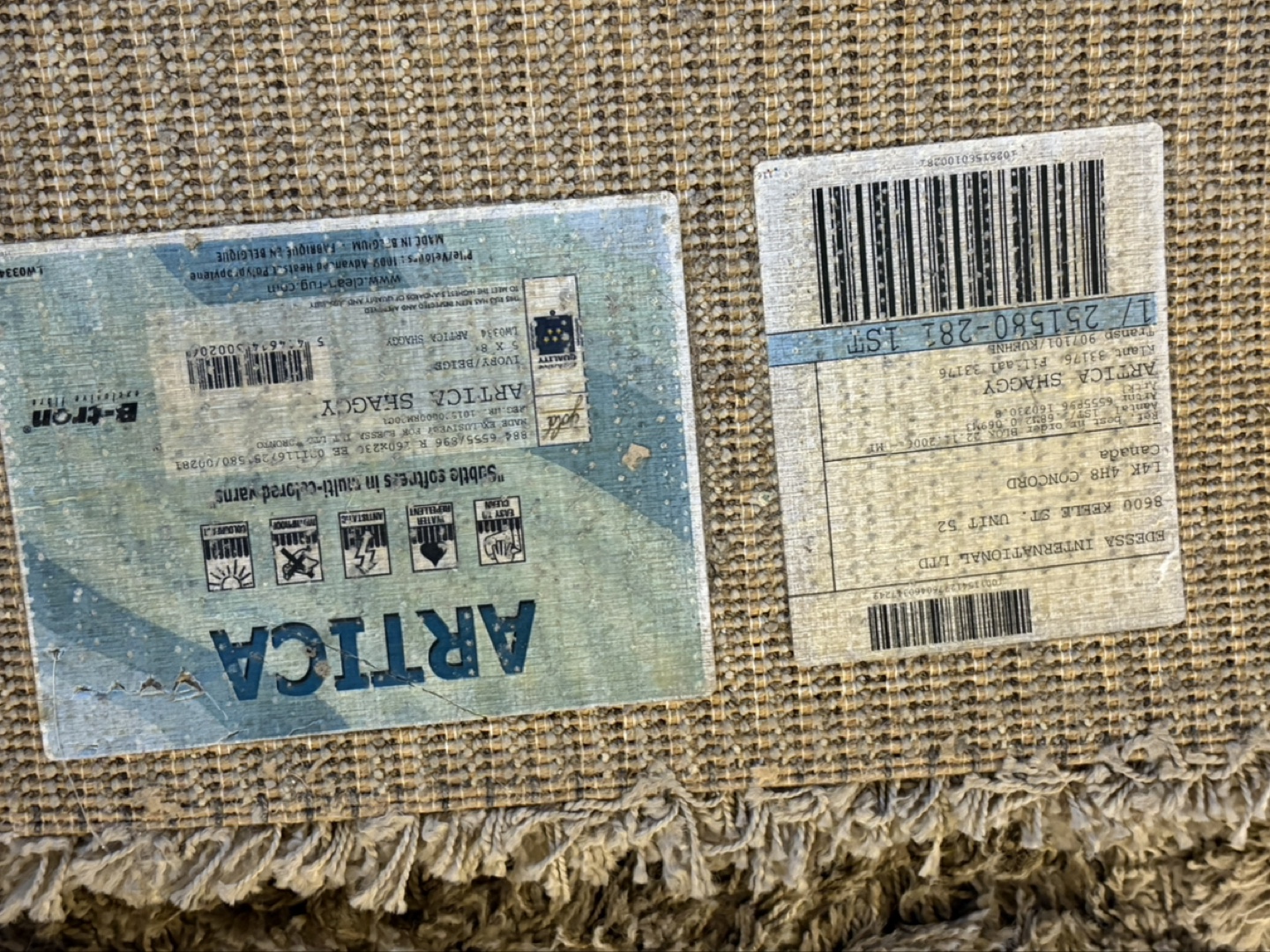Artica Shaggy Area Rug - Neutral Tones - photo 4