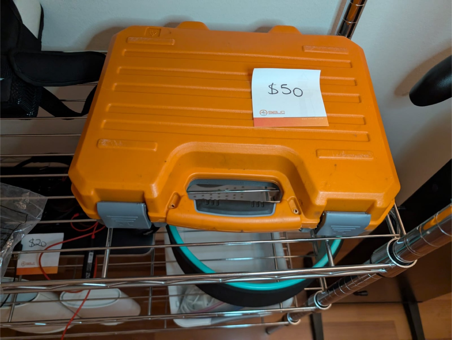Orange Tool Kit with Various Hand Tools