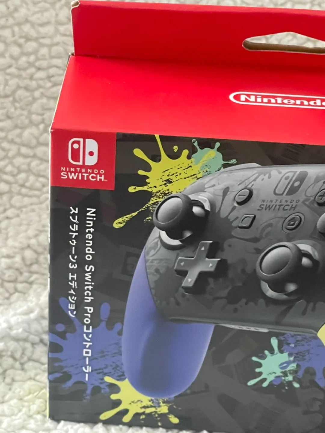 Nintendo Switch Pro Controller - Splatoon 3 Edition image indicator(4)