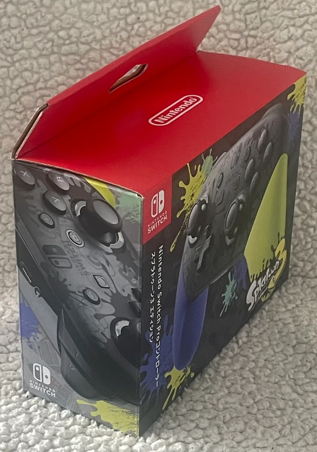 Nintendo Switch Pro Controller - Splatoon 3 Edition image indicator(2)