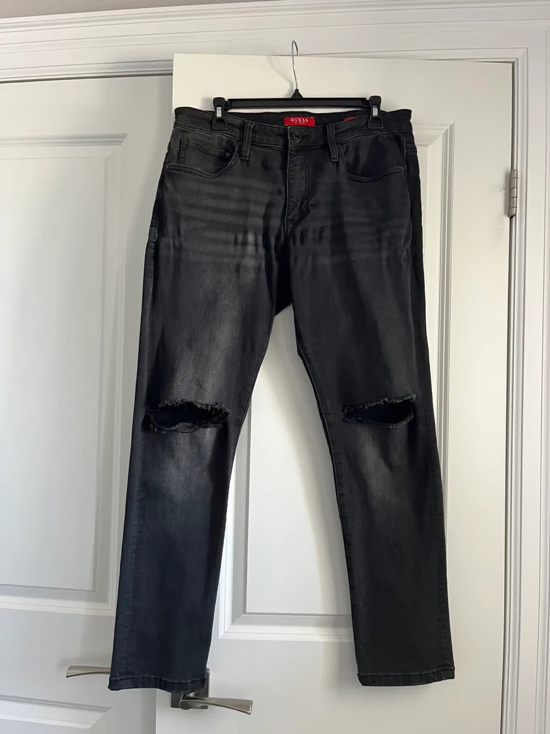 Mens Black Guess Jeans thumbnail