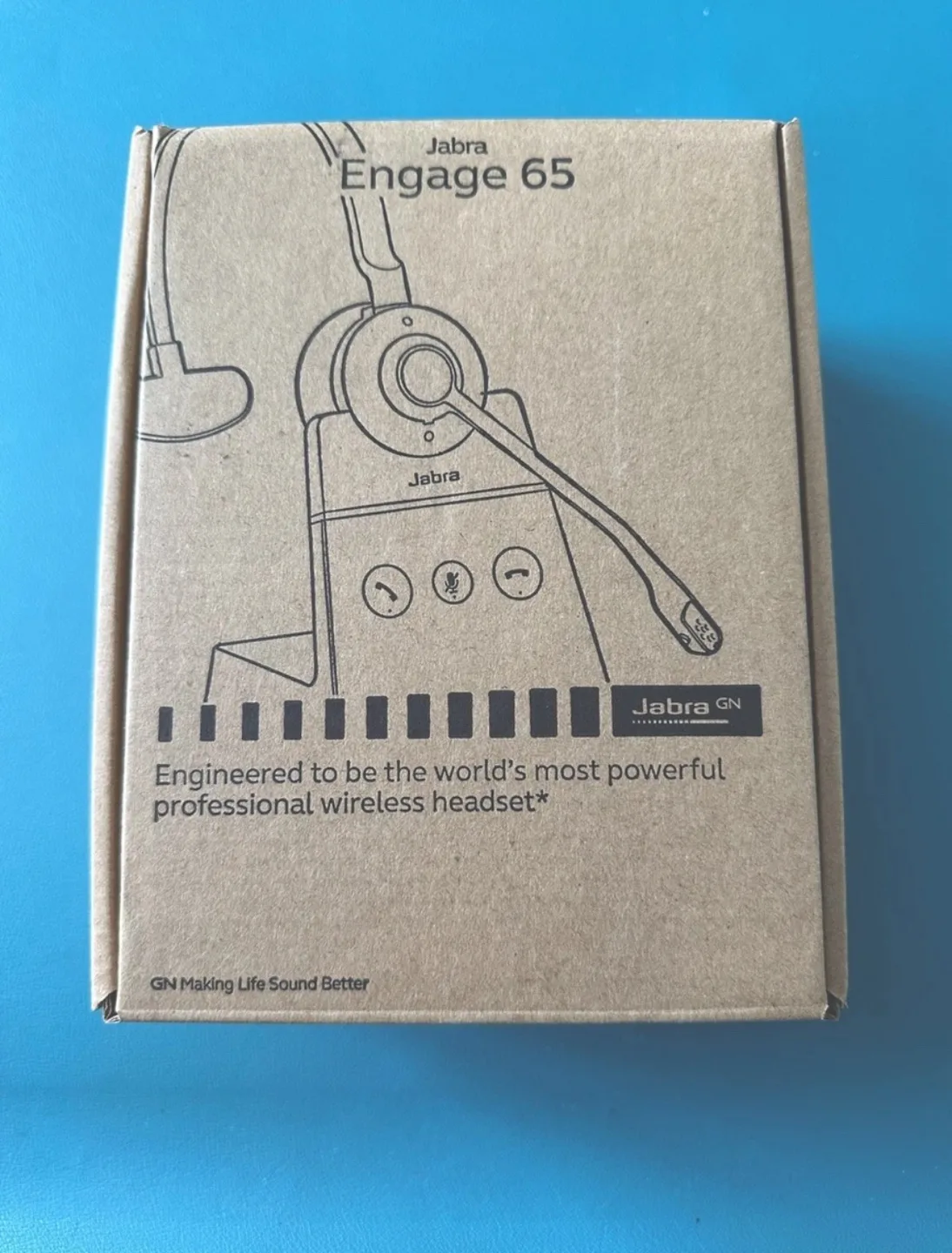 Jabra Engage 65 Stereo Wireless Headset - New in Box thumbnail