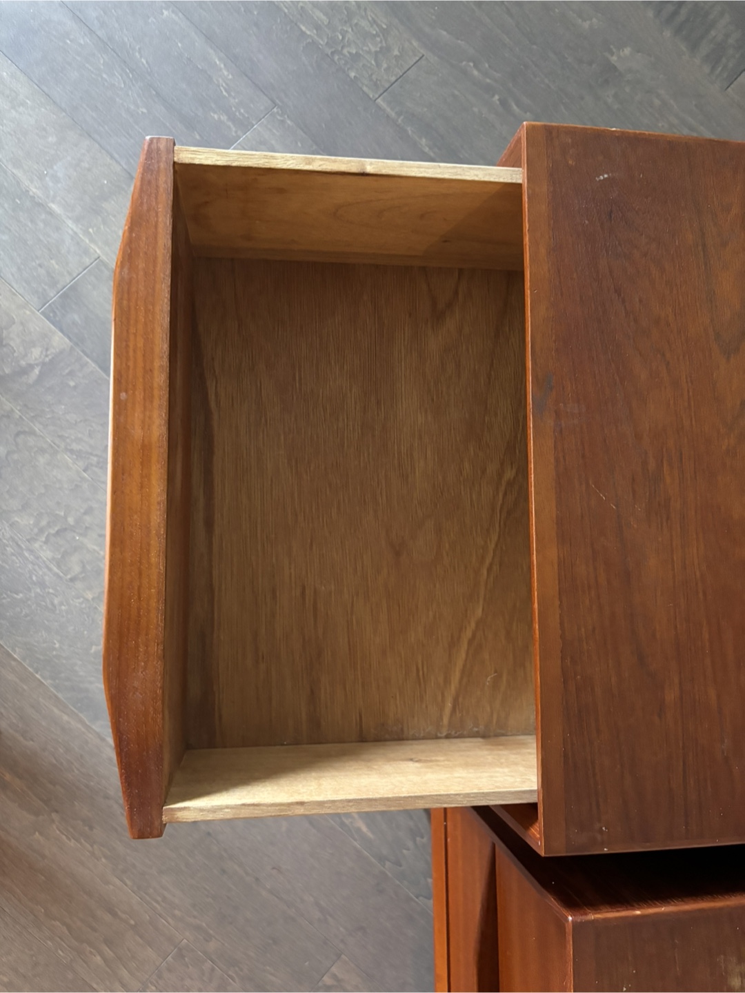 Mid-Century Modern Teak Nightstands - photo 3