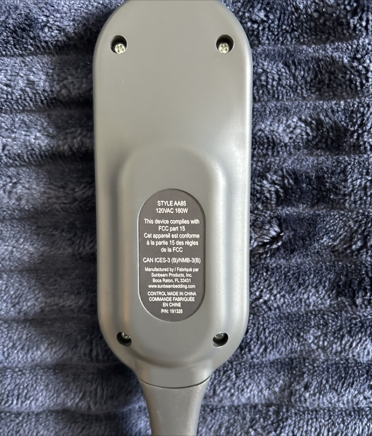 Sunbeam Heated Throw Blanket - photo 3