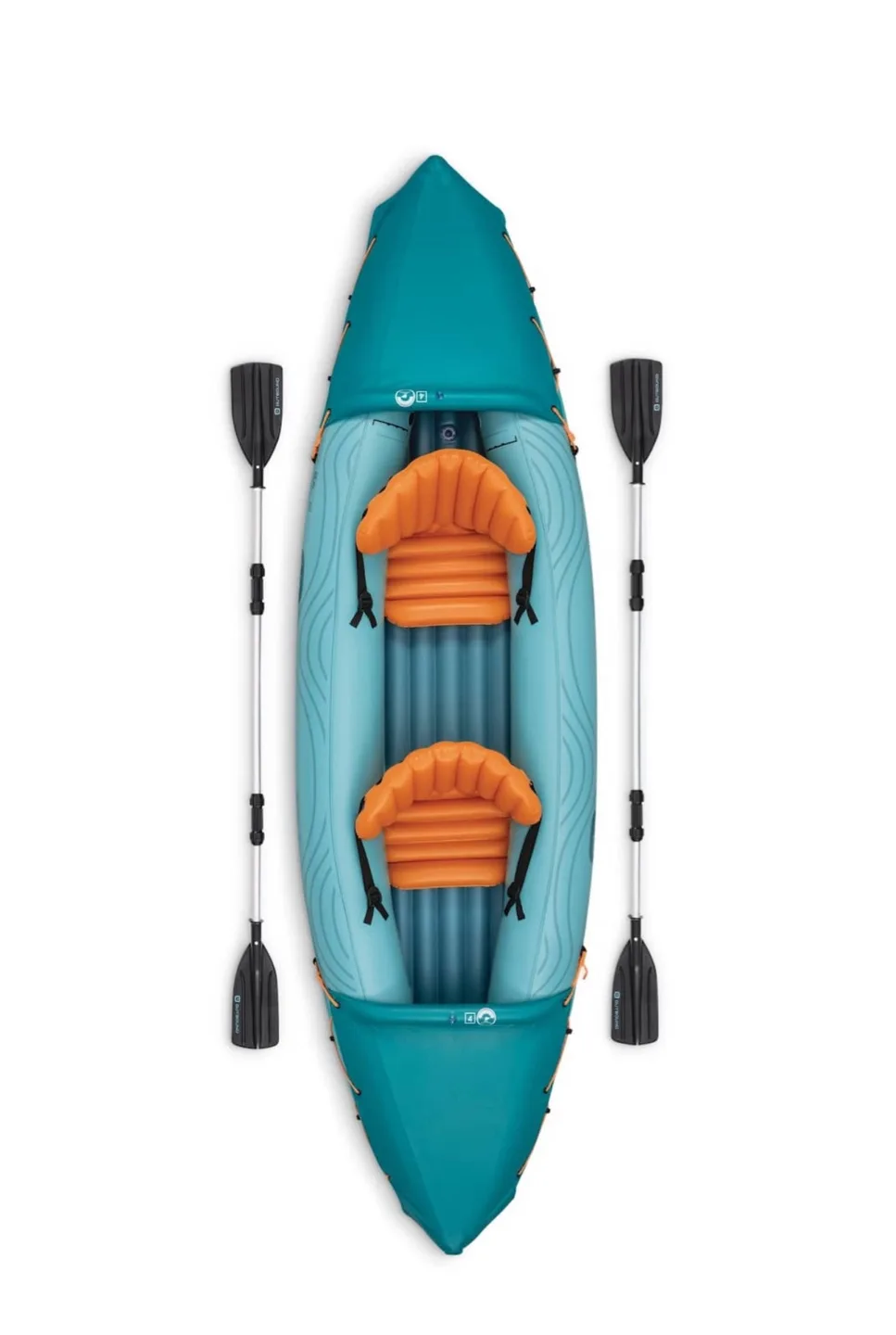 Outbound 2-Person Inflatable Kayak with Paddles image indicator(2)