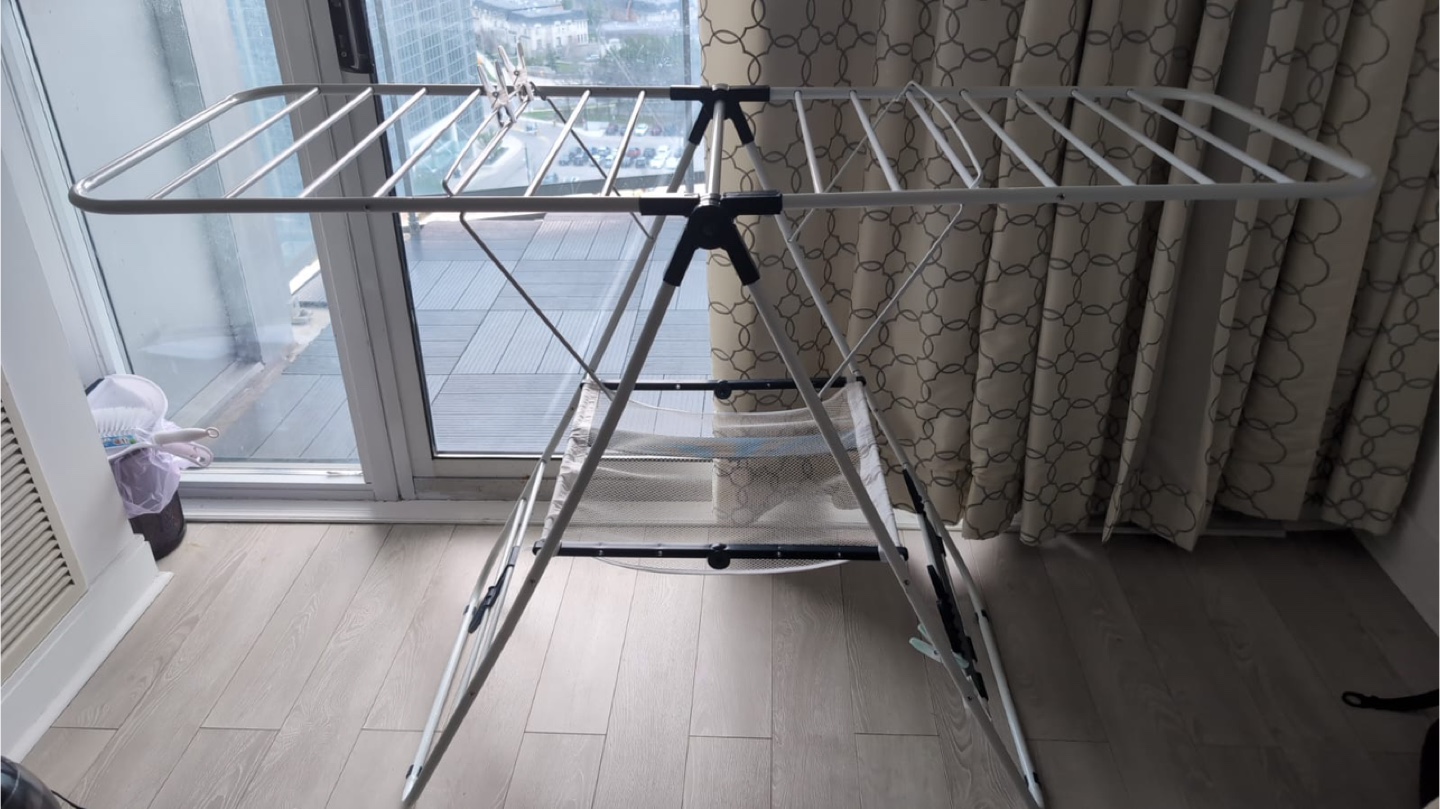 Foldable Clothes Drying Rack