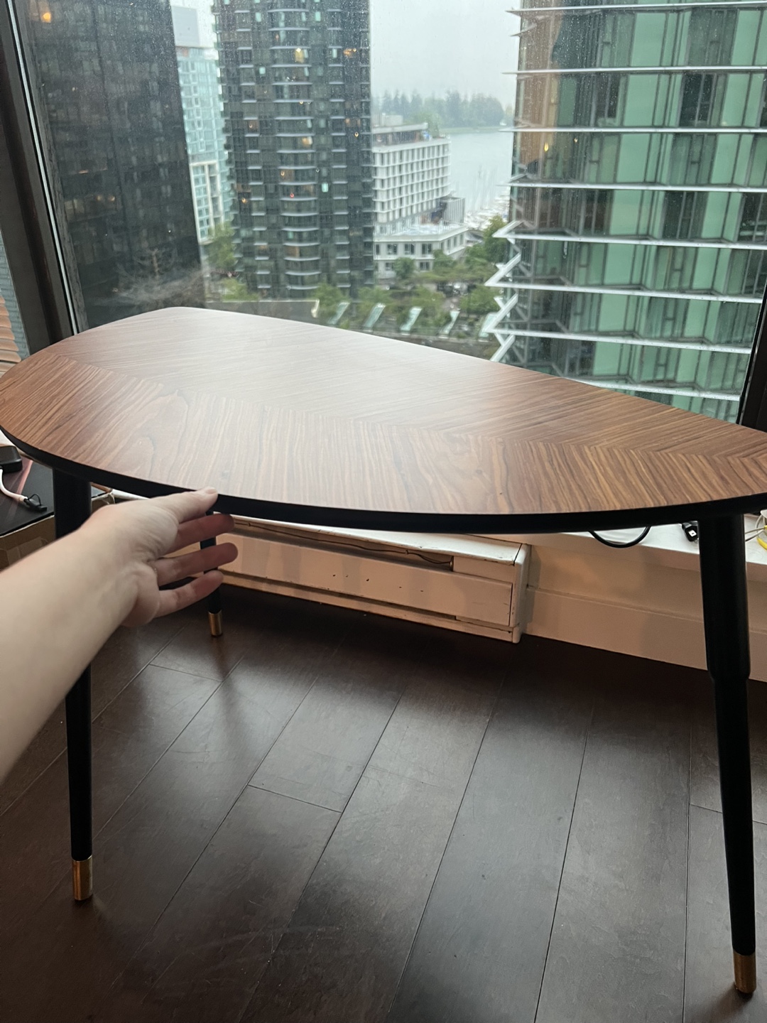 IKEA Wood Side Table - photo 4