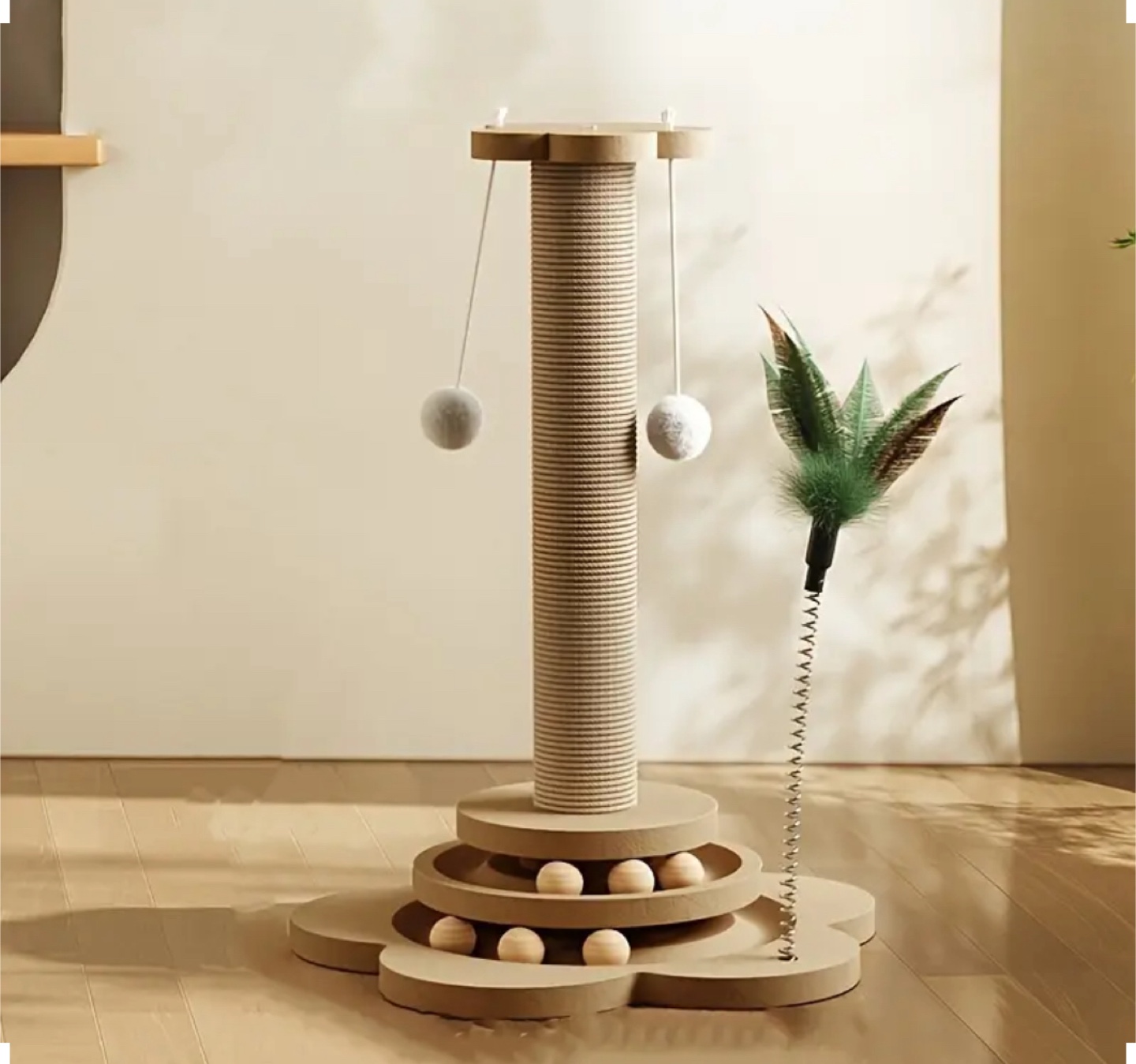 brand new Cat Scratching Post with Toys