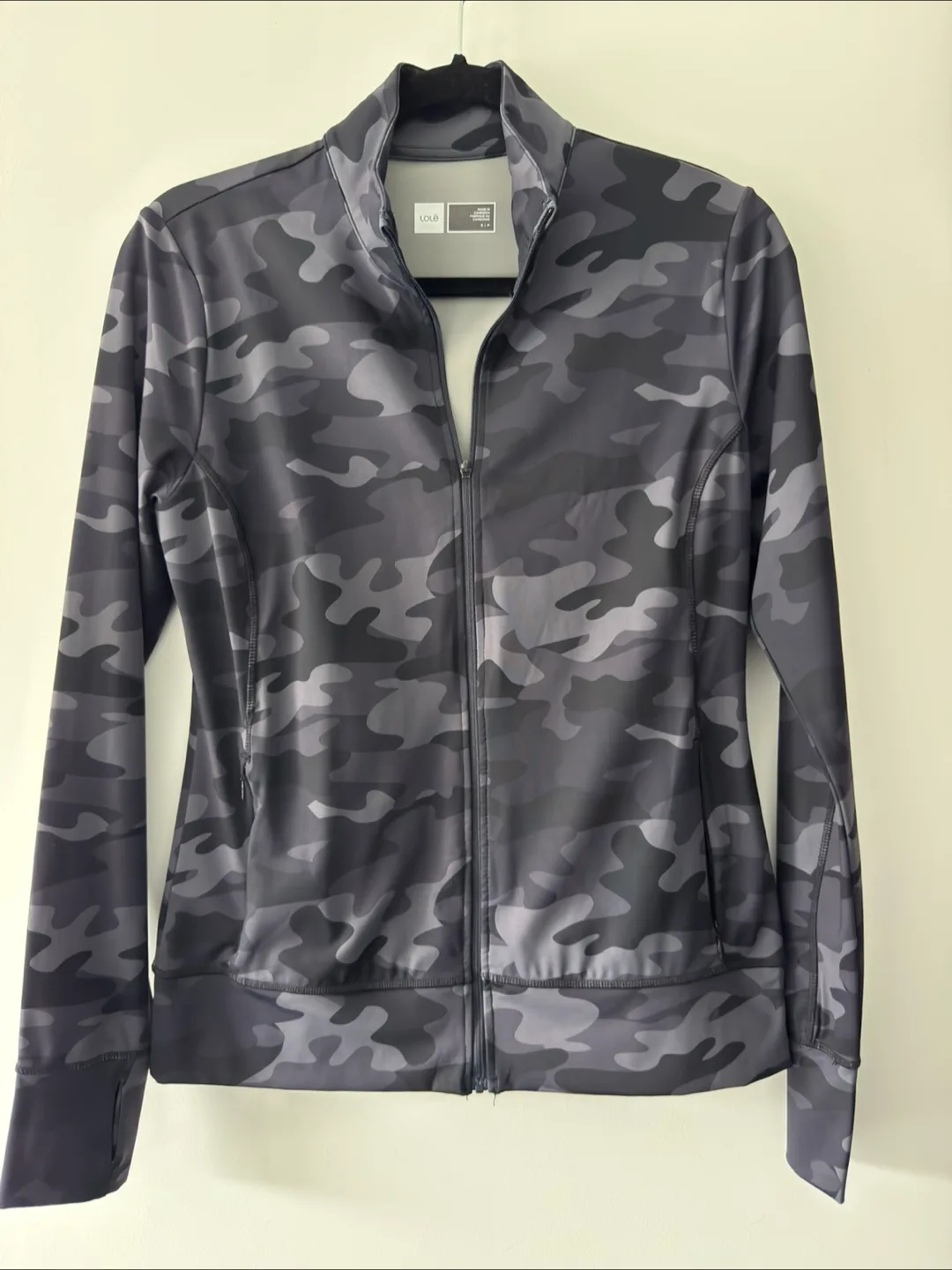 Lole Women's Size L Camo Zip-Up Jacket thumbnail