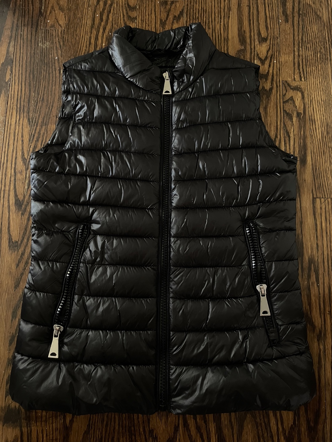 Women's Black Mango Puffer Vest - photo 2