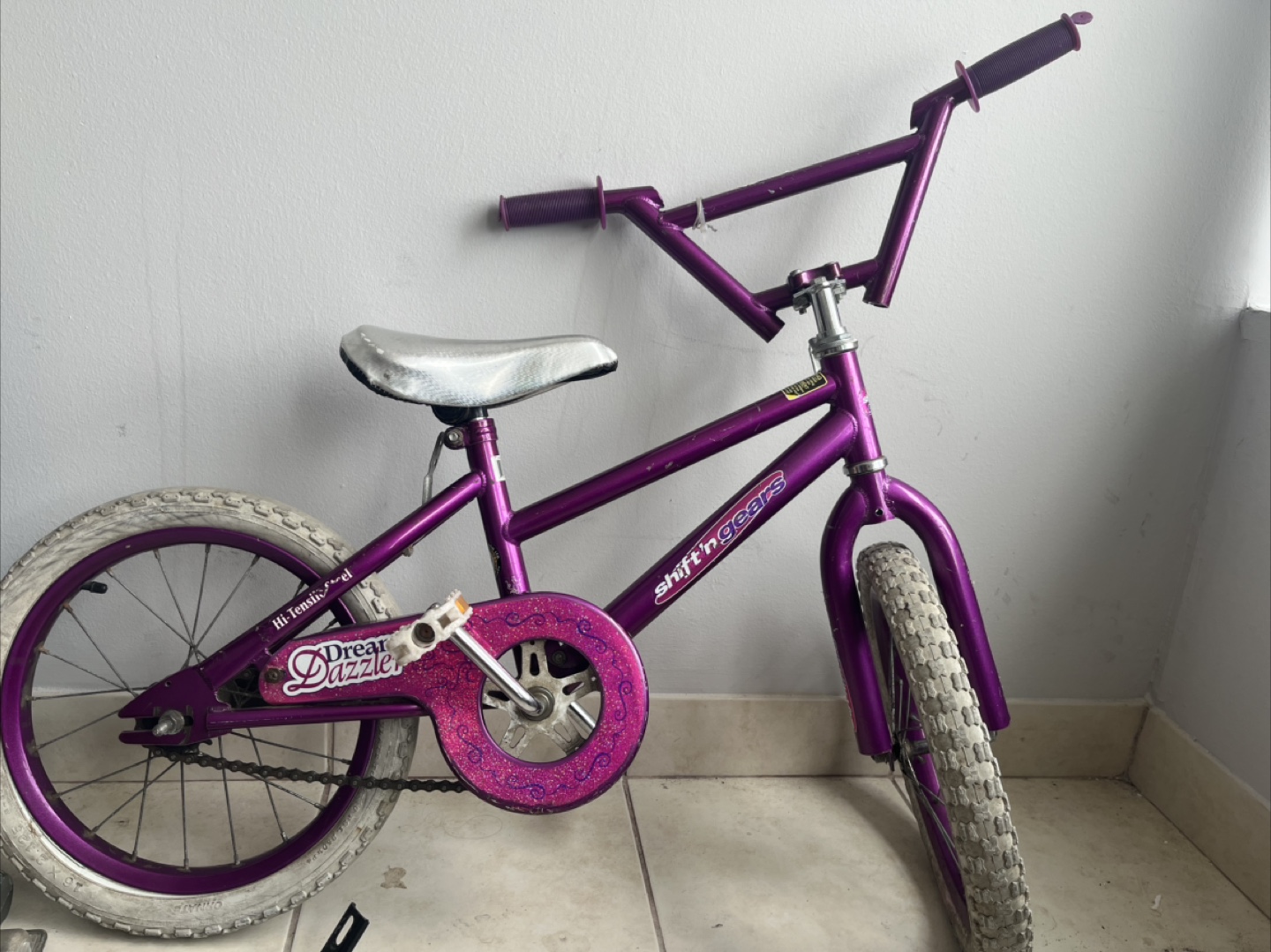 Purple Shift n Gears Dream Dazzler Kids Bike