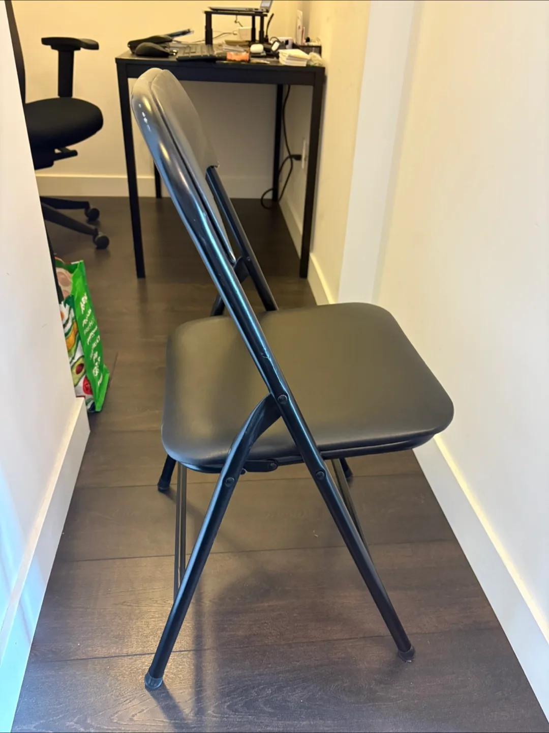 Black Folding Chair thumbnail