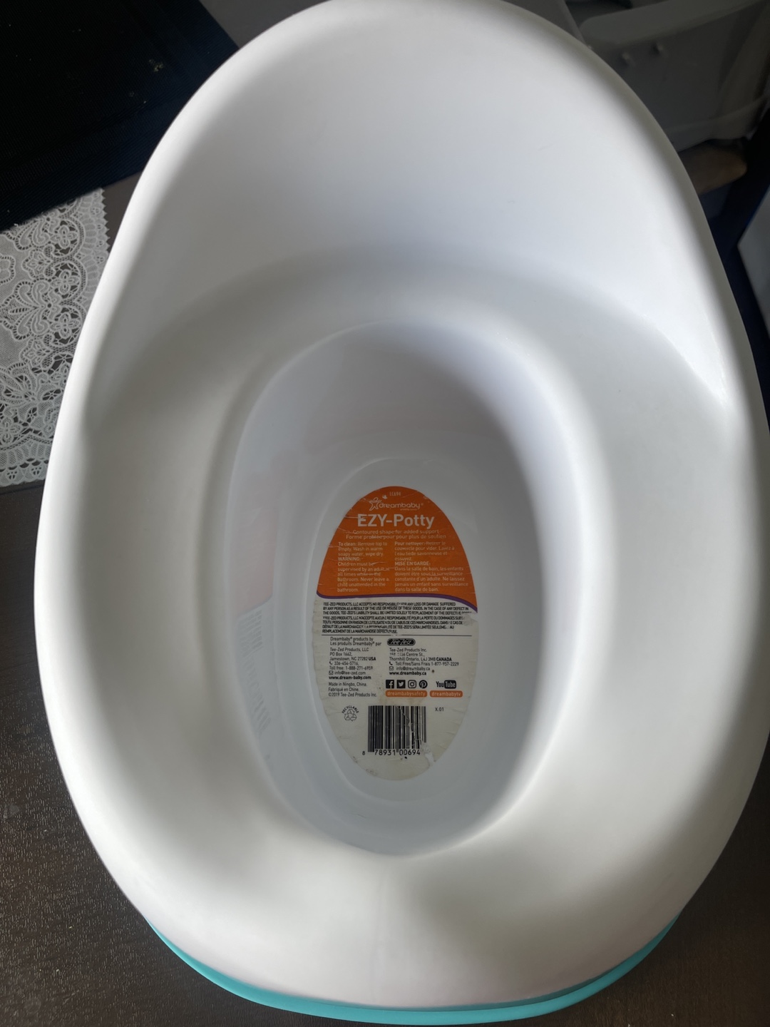 Dreambaby EZY-Potty Training Toilet - Teal
