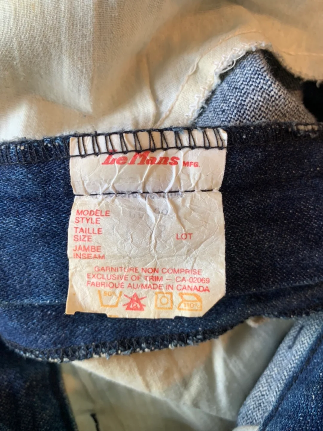 Real vintage denim 29w image indicator(5)