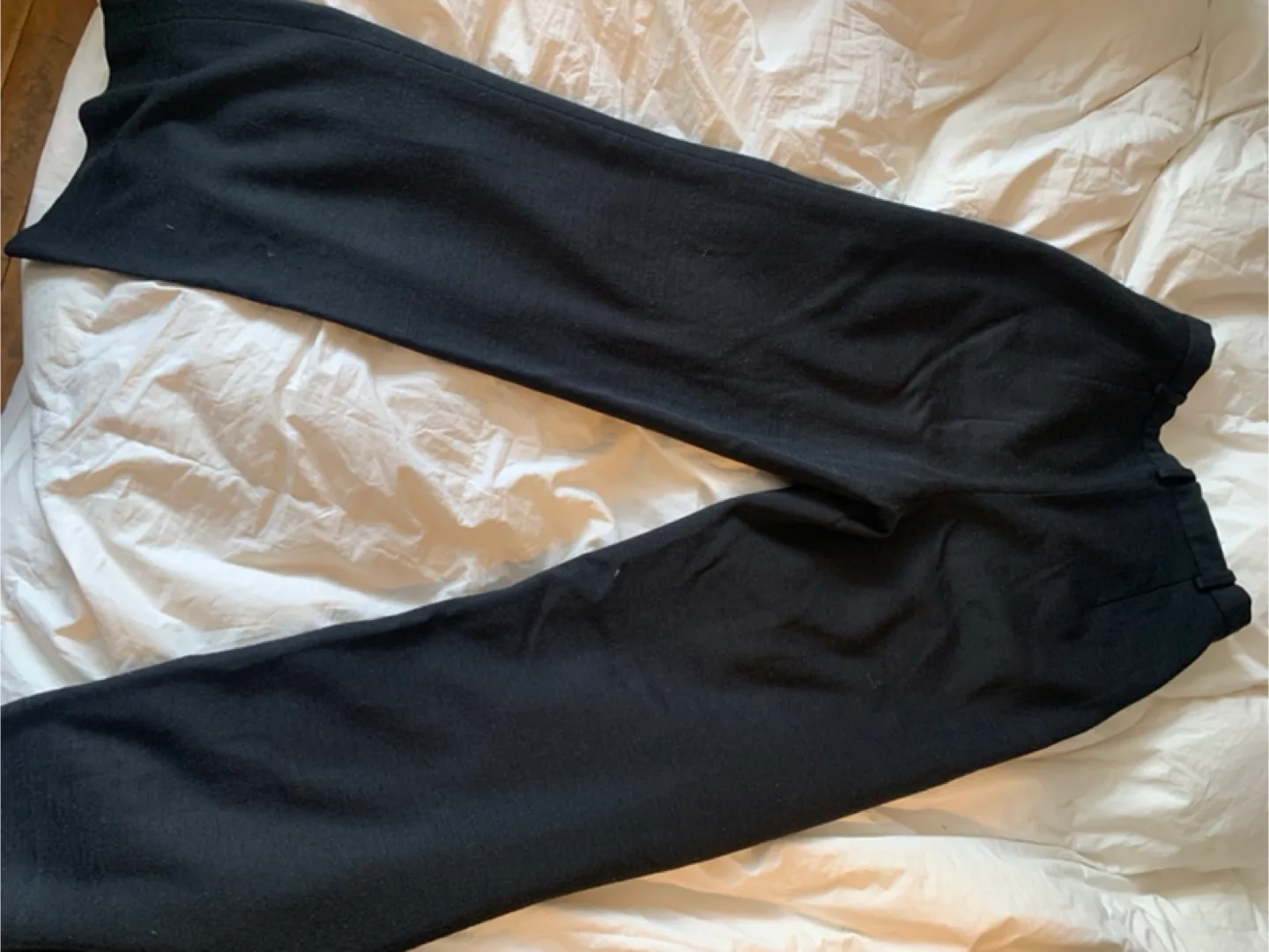 Vintage thin wool blend pants, waist 28 image indicator(2)