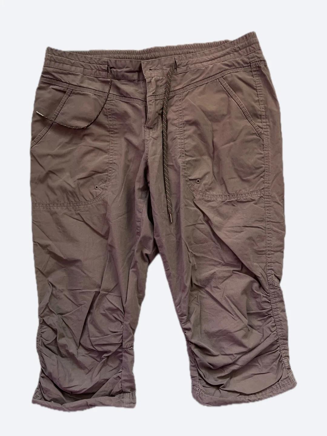 🍒Columbia Women's Size 10/18L Cropped Cargo Pants thumbnail