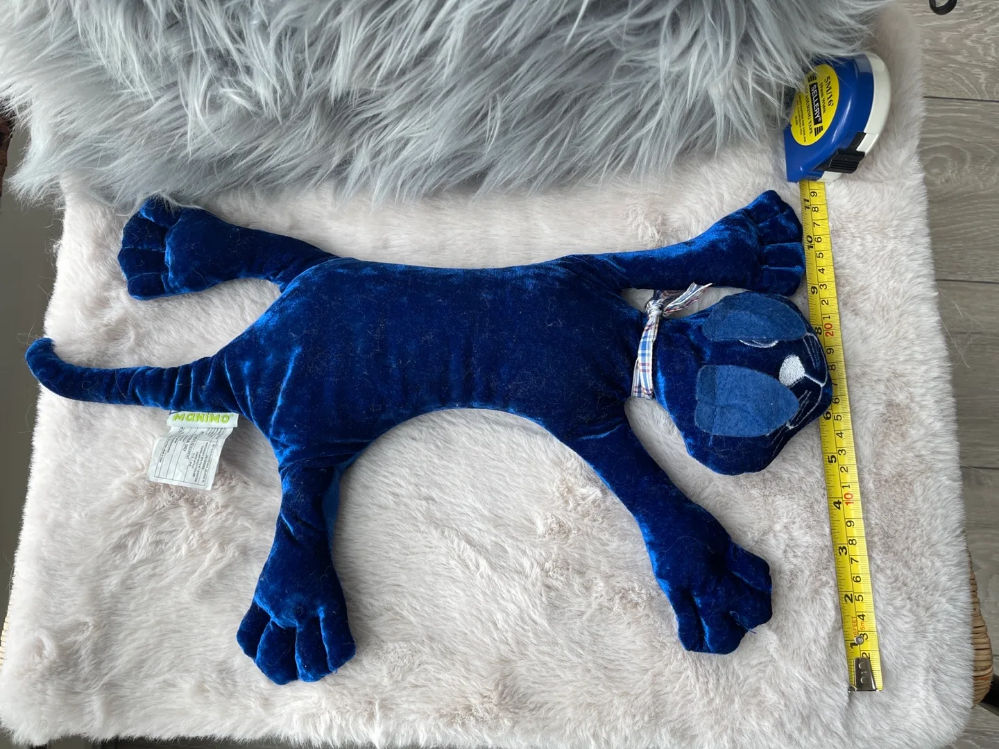 Cat weighted Plushie 1kg, Stuffed Therapy Cat Sensory Lap Pad image indicator(2)