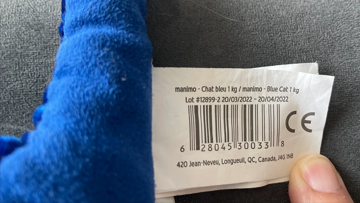 Cat weighted Plushie 1kg, Stuffed Therapy Cat Sensory Lap Pad image indicator(3)