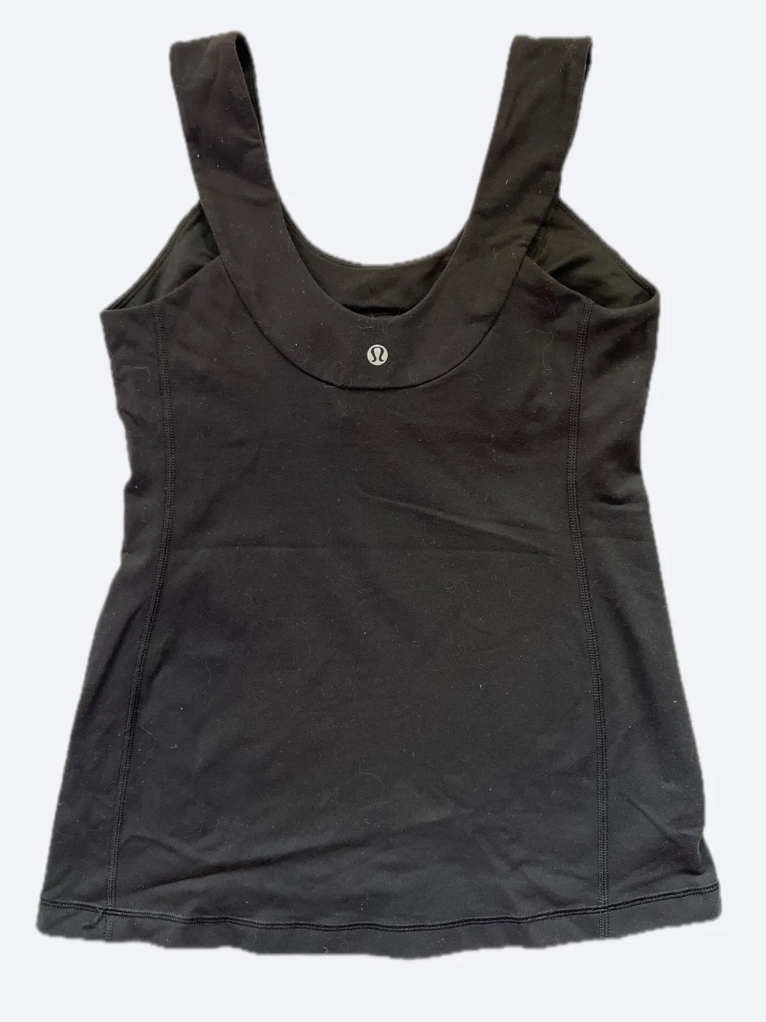 🍒Lululemon Black Tank Top Size 6 image indicator(2)