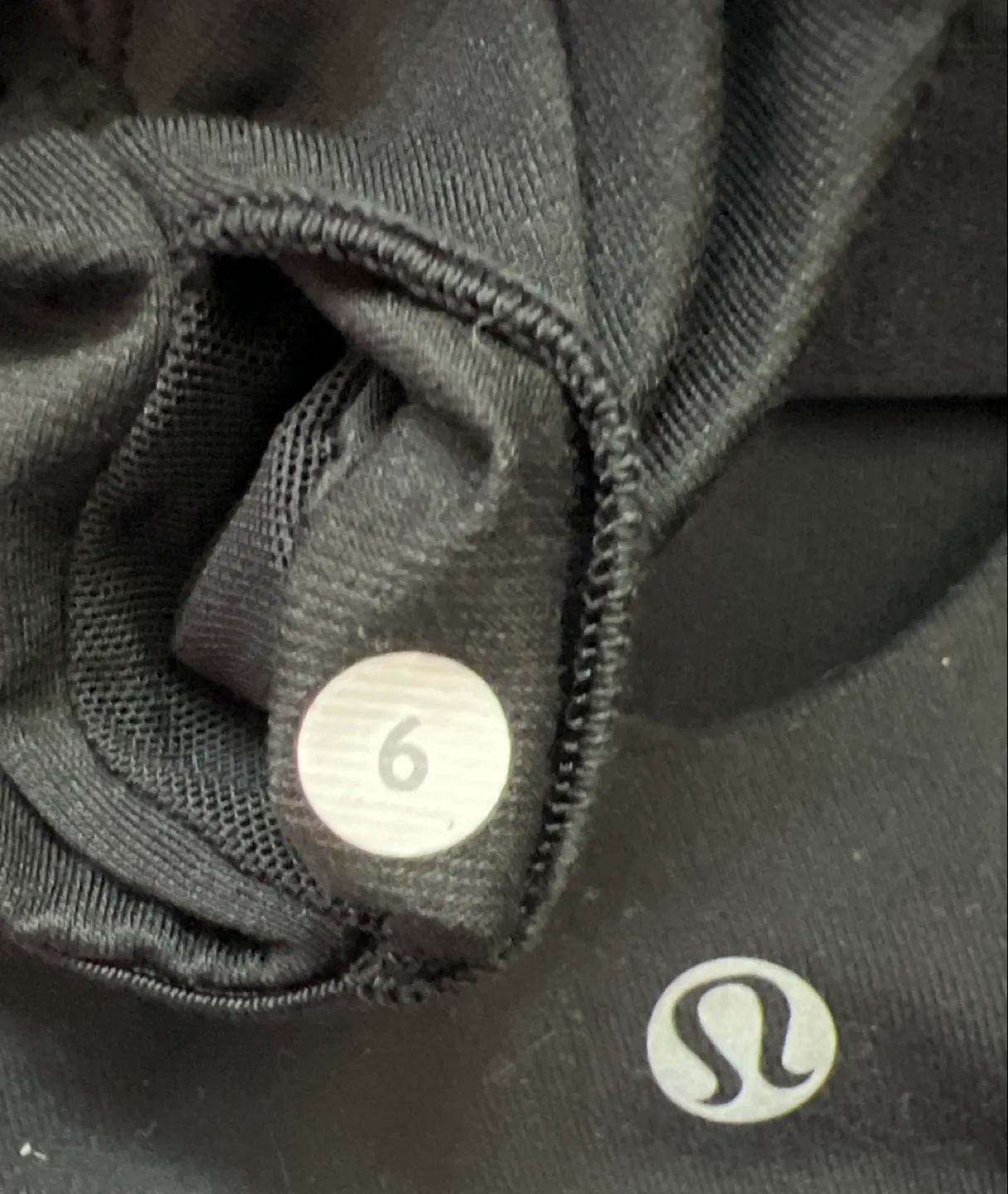 🍒Lululemon Black Tank Top Size 6 image indicator(3)