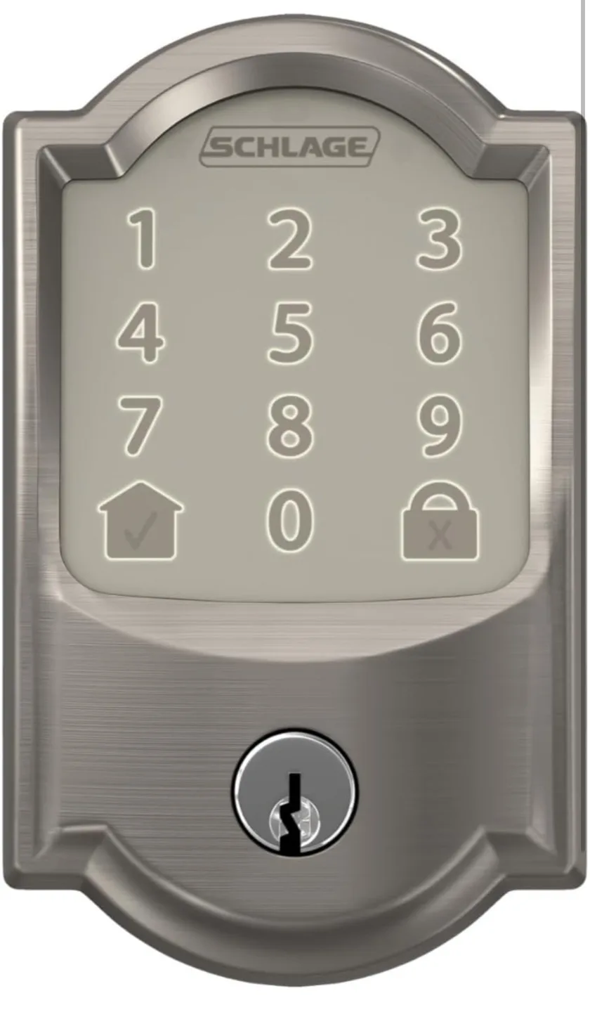 Schlage Encode Smart WiFi Deadbolt - Camelot Trim image indicator(9)
