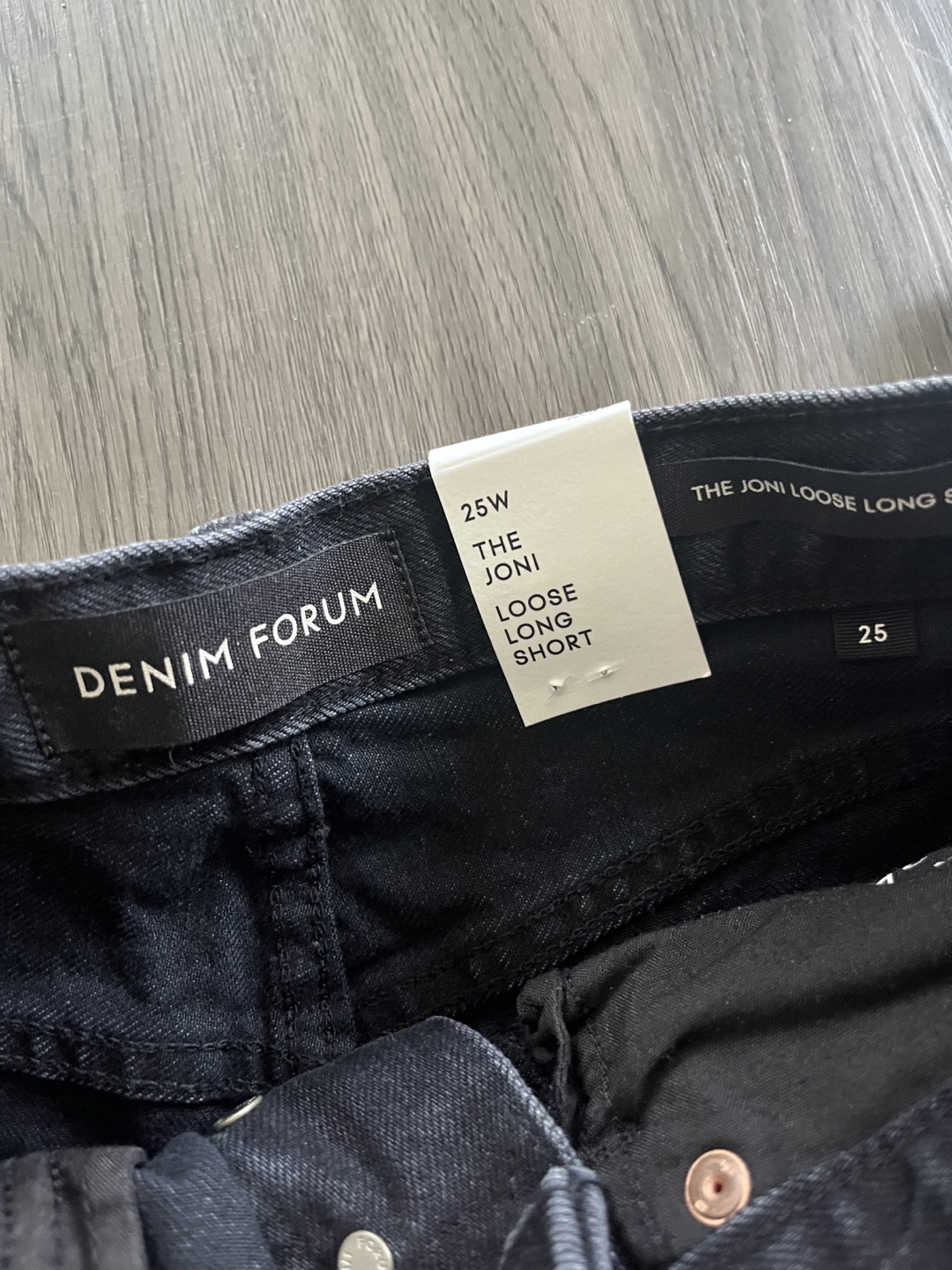 Aritzia Denim Forum Joni Loose Long Shorts - photo 5