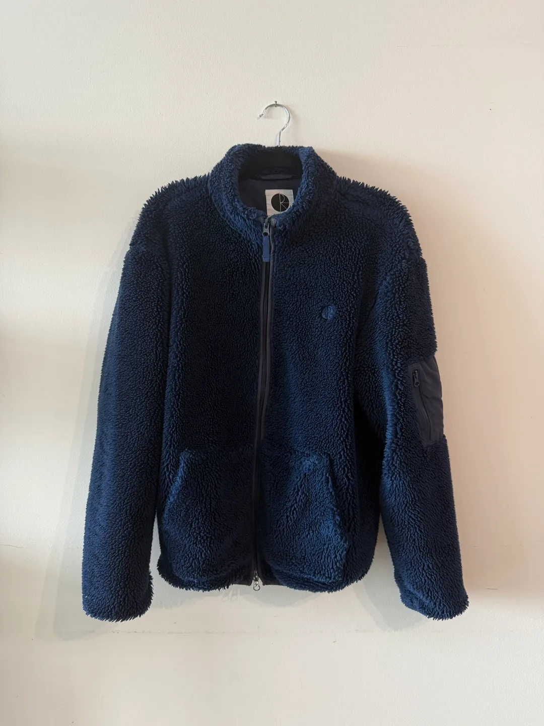Polar Skate Co. Navy Fleece Jacket - M thumbnail