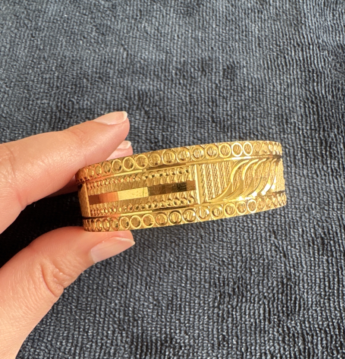 Gold plated Bangle Bracelet