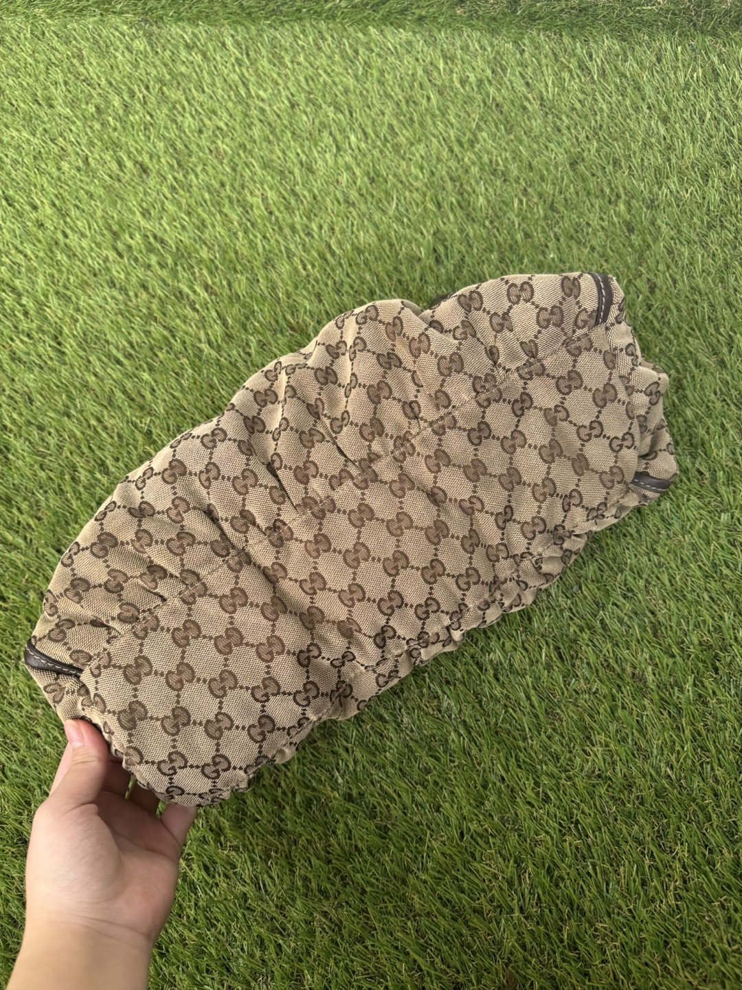 Authentic Gucci Abbey Vintage Canvas bag - photo 5