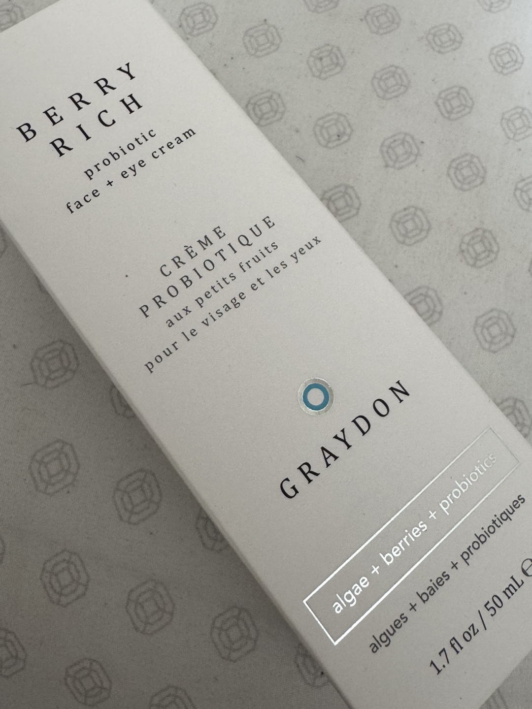 Graydon Berry Rich Probiotic Face + Eye Cream