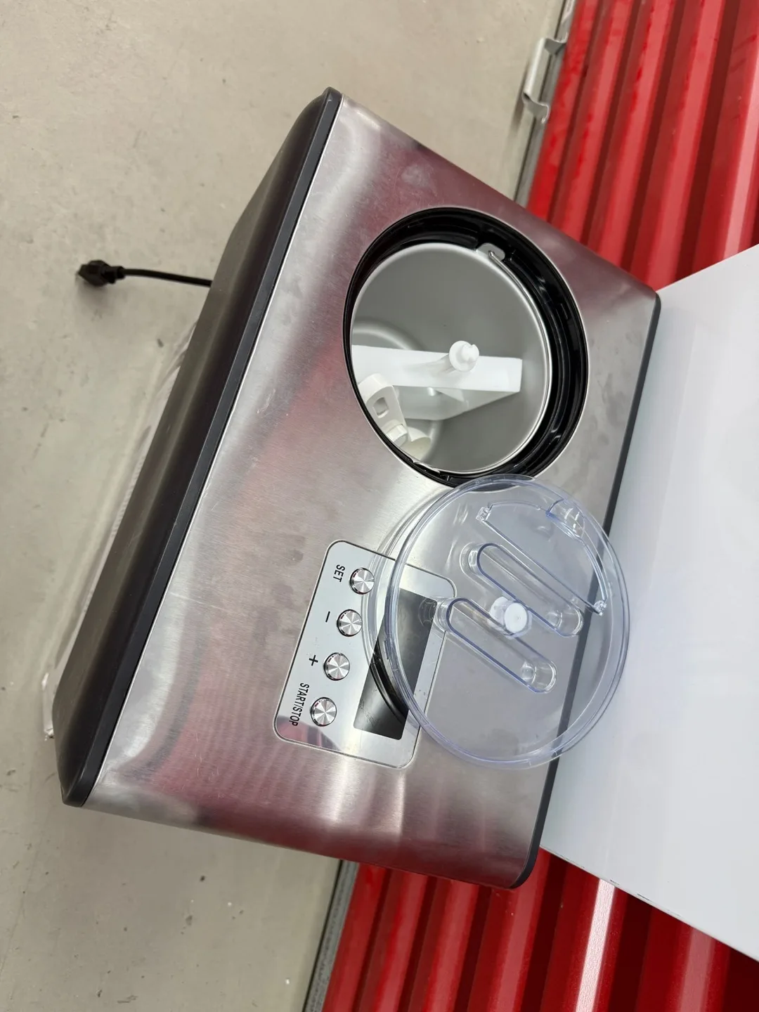 Stainless Steel Ice Cream Maker thumbnail