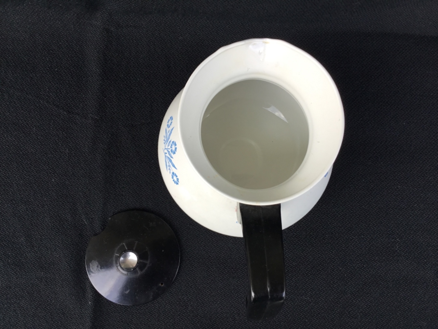 Vintage Corning Ware Blue Cornflower 6-Cup Teapot - photo 3
