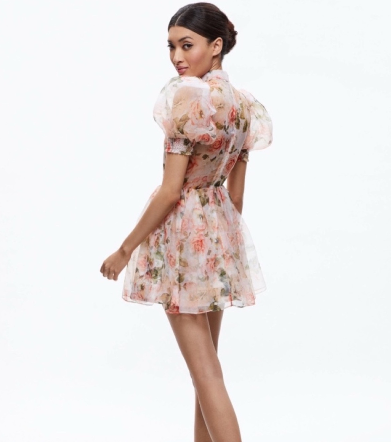 Alice + Olivia Morningside Floral Mini Dress Size 8 - photo 5