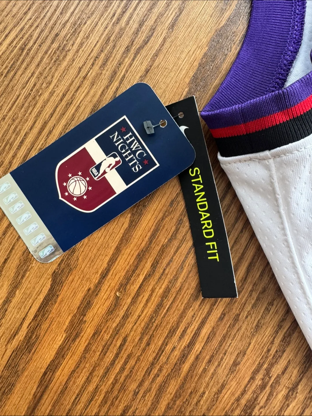 NEW WITH TAGS! Raptors Siakam HWC Swingman Jersey Men's L image indicator(4)