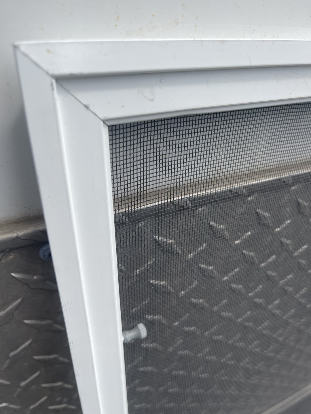 White Window Screen Replacement - photo 4