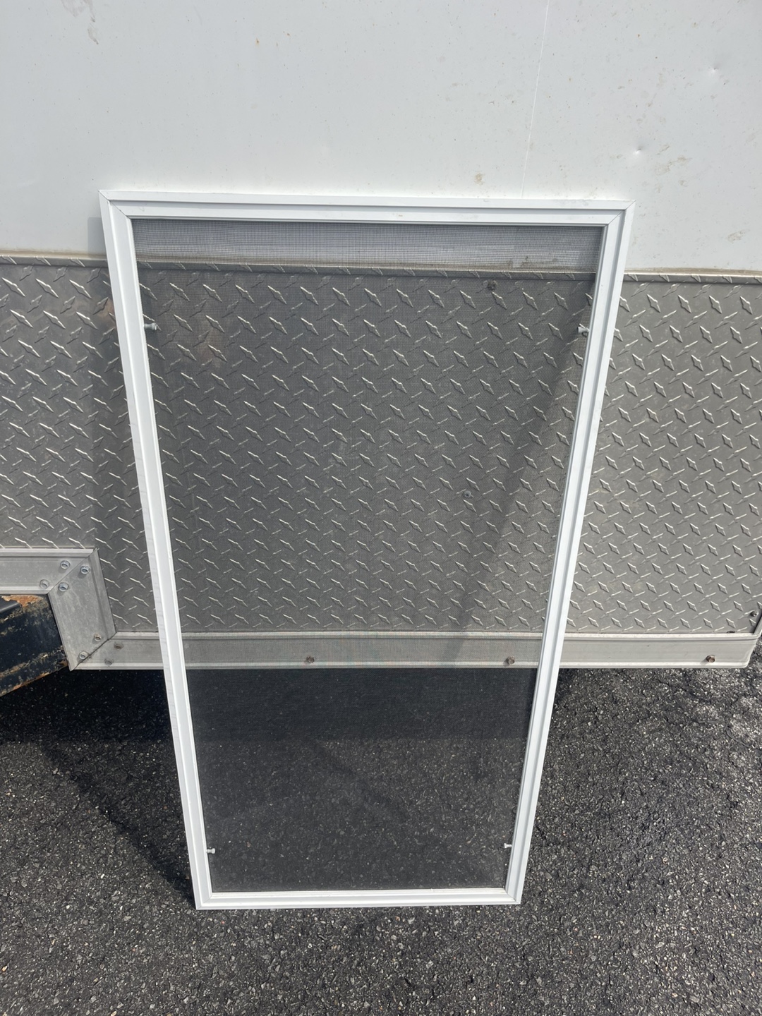 White Window Screen Replacement - photo 3