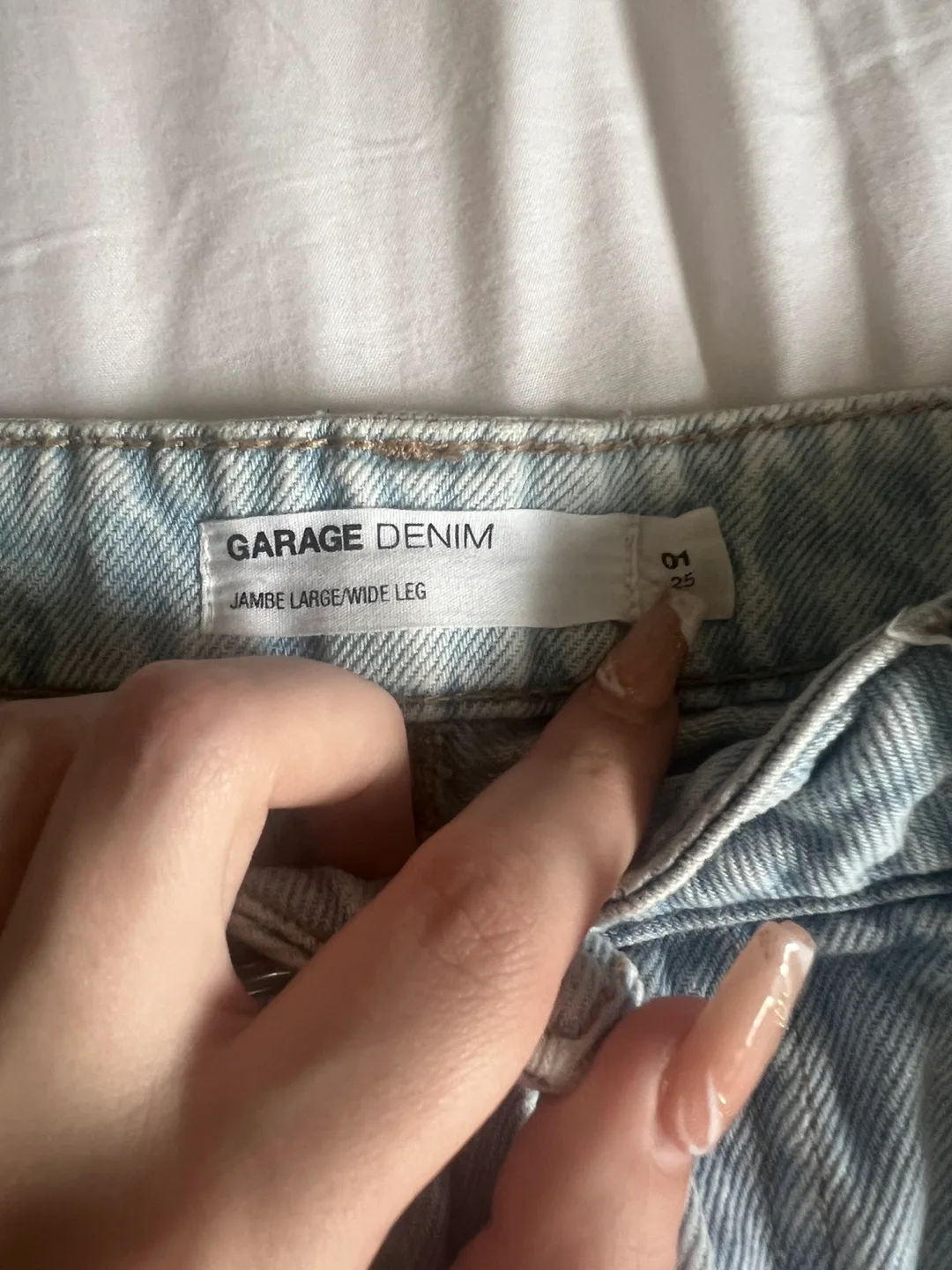 Garage Denim Wide Leg Jeans - Size 5 image indicator(2)