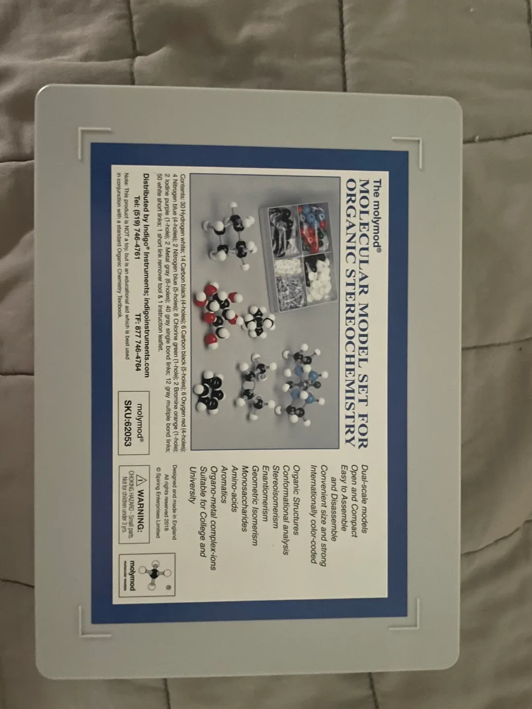 Molymod Molecular Model Set for Organic Stereochemistry thumbnail