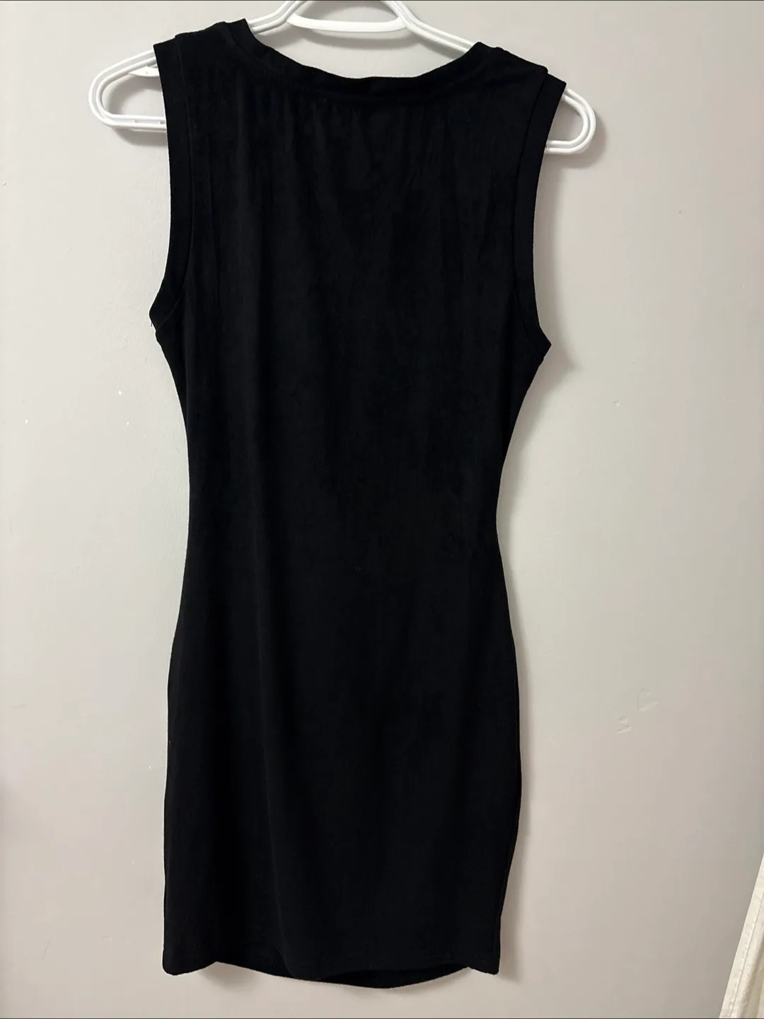 Black Sleeveless Mini Dress image indicator(2)