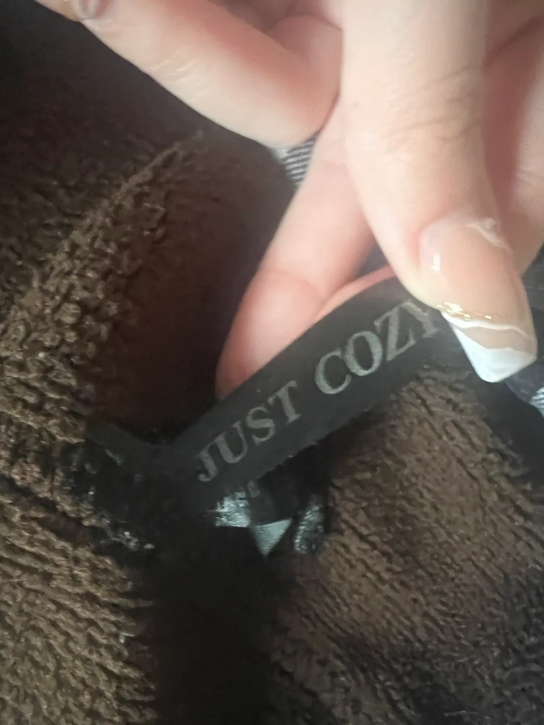 Just Cozy Black and White Plaid pj image indicator(2)