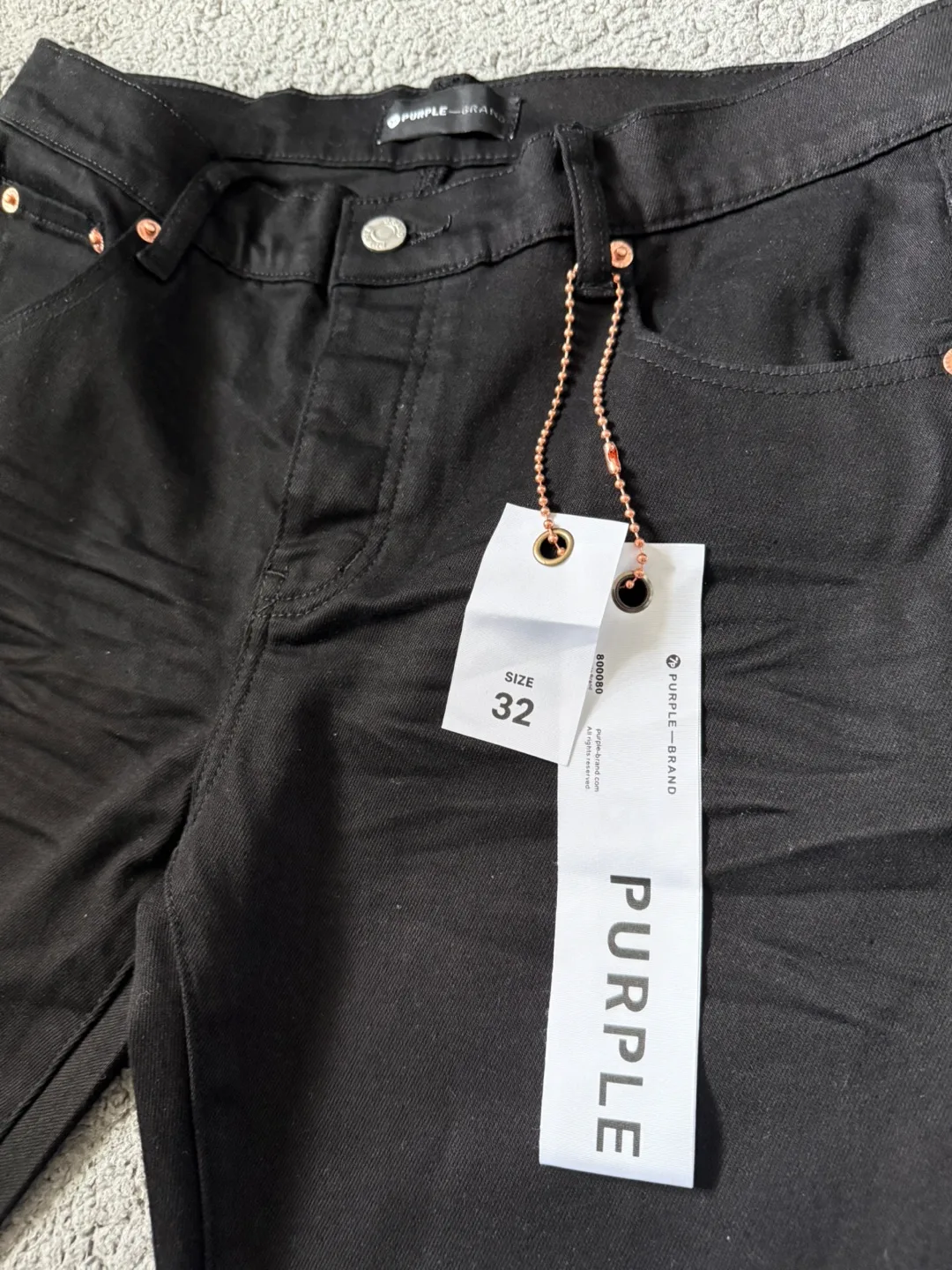 Purple Brand Men's Black image indicator(2)