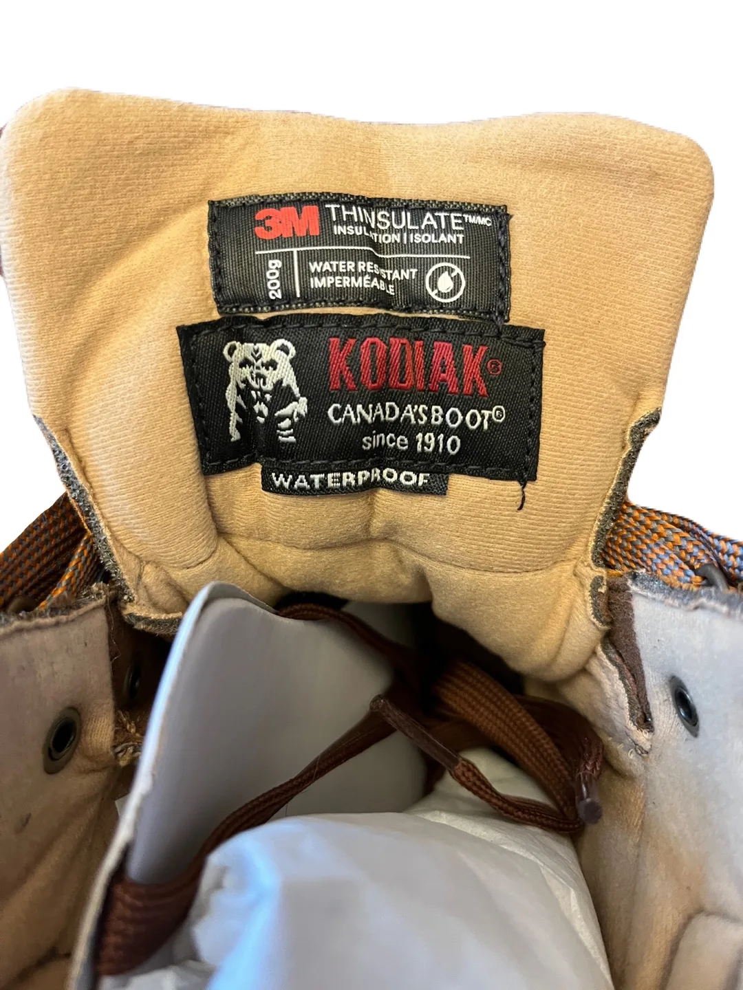 Kodiak women’s 7.5 Surrey II leather hiking boots, brown image indicator(7)