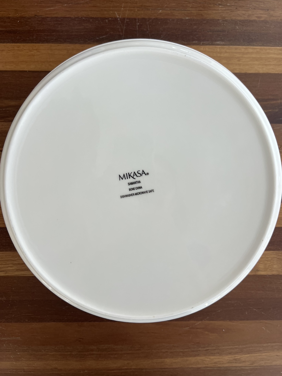 Mikasa Samantha Bone China 10" White Plate - photo 2